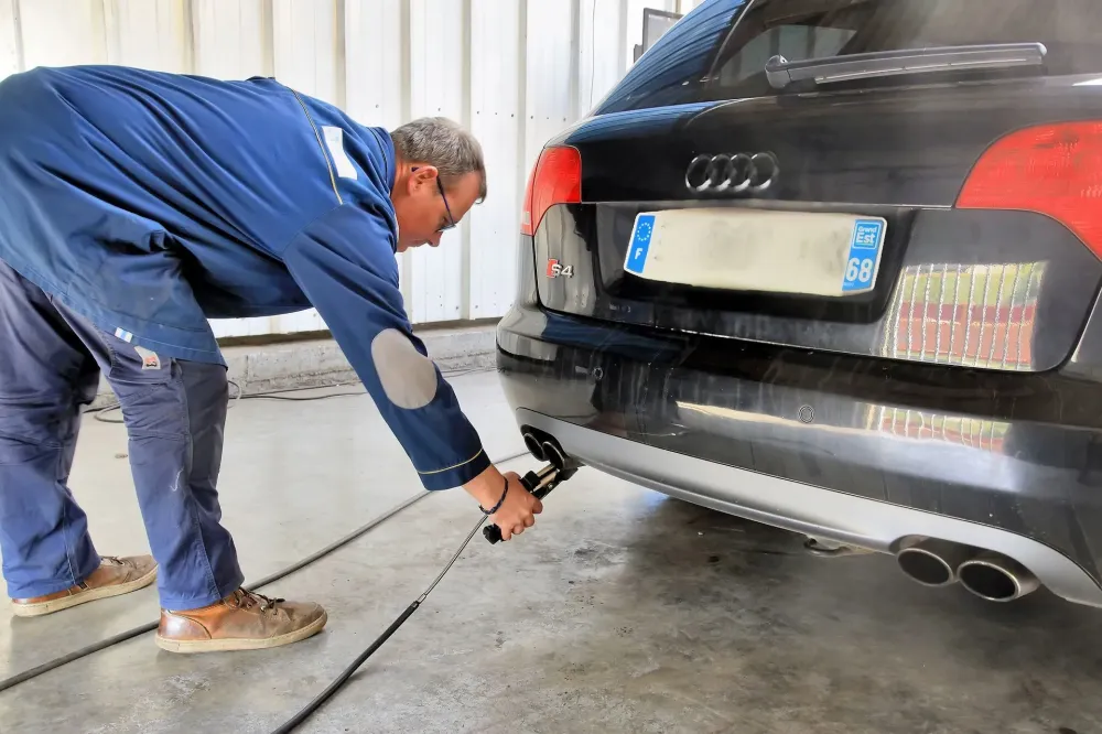 antipollution près de Saint-Georges